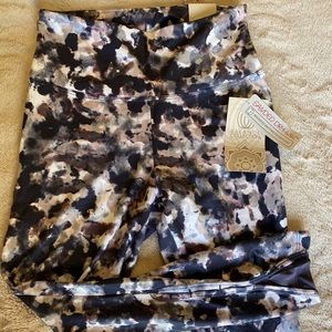 floral Capri Balance Collection leggings